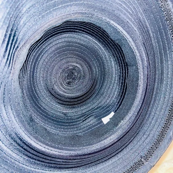 Elegant Black Women's Hat with Rhinestone Detail - Picture 5 of 5